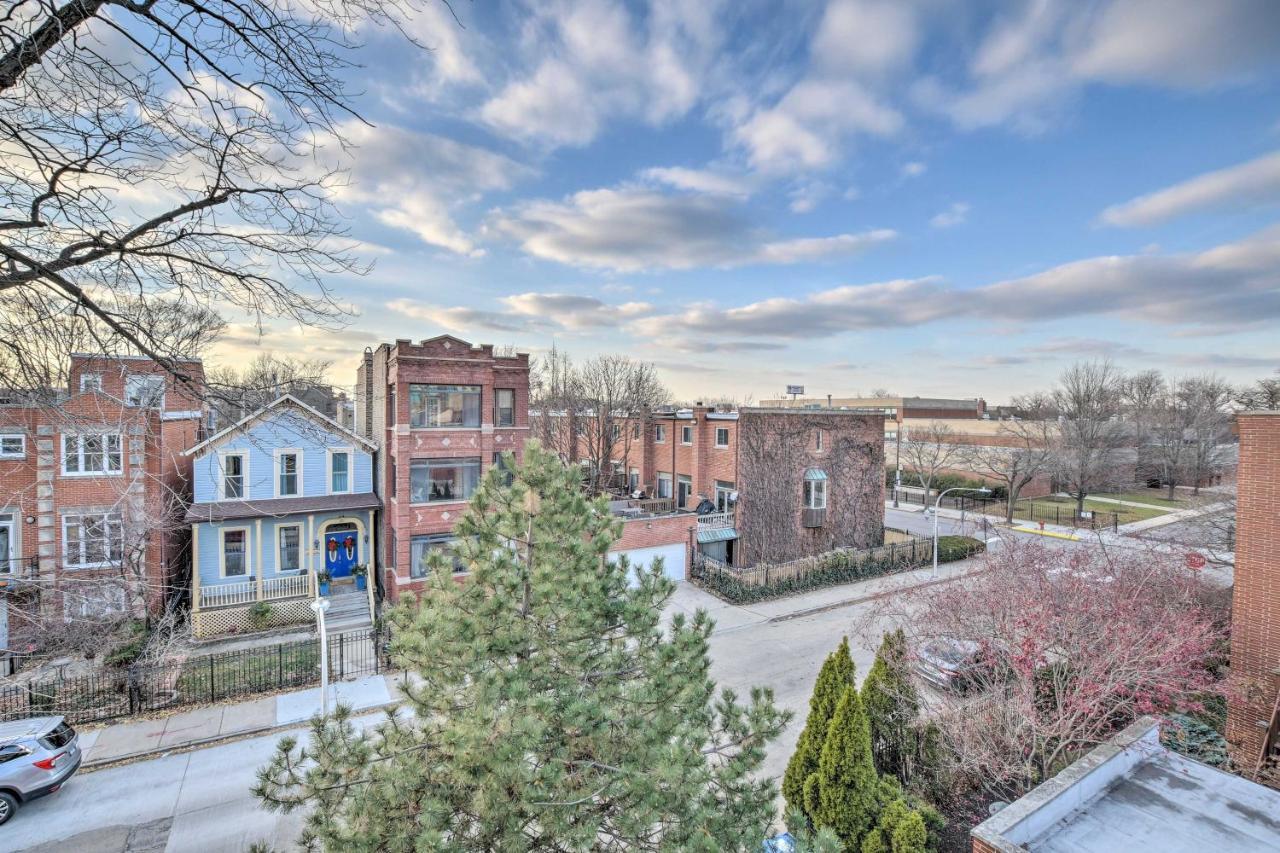 Chicago Condo With Balcony Walk To Cta Stations! المظهر الخارجي الصورة