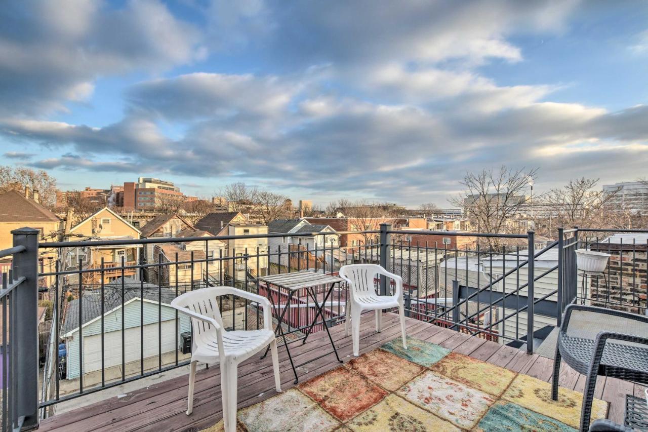 Chicago Condo With Balcony Walk To Cta Stations! المظهر الخارجي الصورة